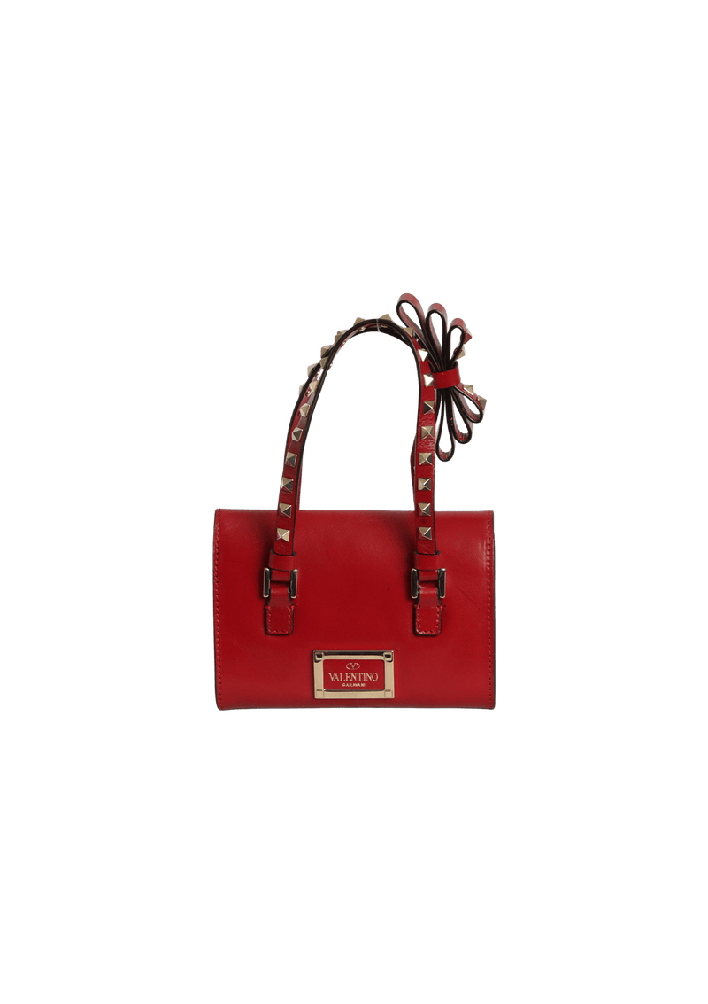 MINI ROCKSTUD LINED FLAP BAG