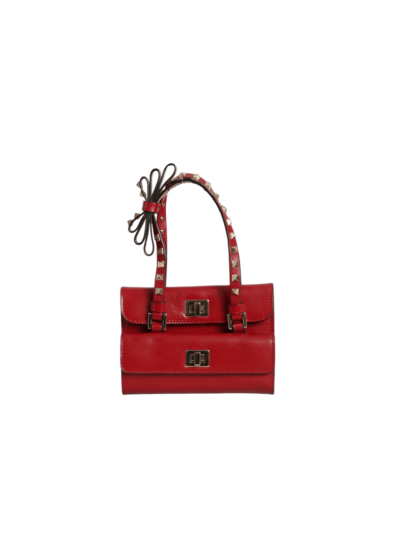 MINI ROCKSTUD LINED FLAP BAG