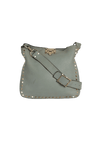 ROCKSTUD FLAT MESSENGER BAG