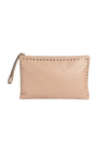 ROCKSTUD LEATHER POUCH