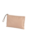 ROCKSTUD LEATHER POUCH