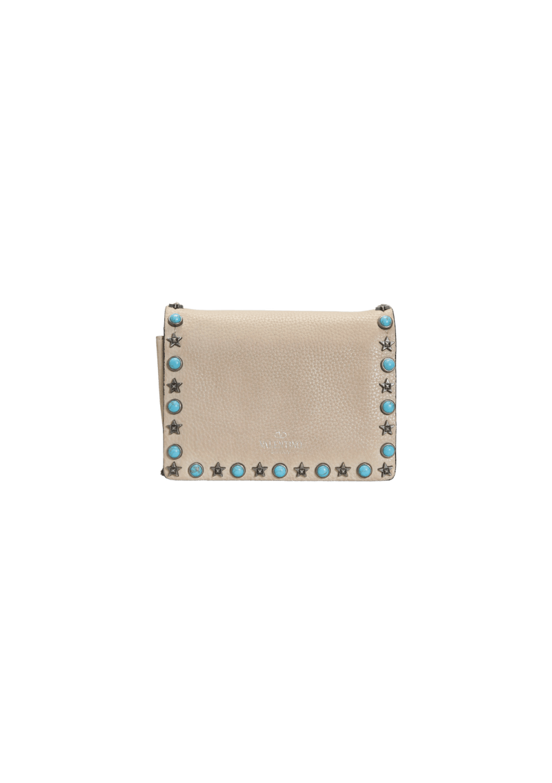 ROCKSTUD ROLLING STAR MINI BAG