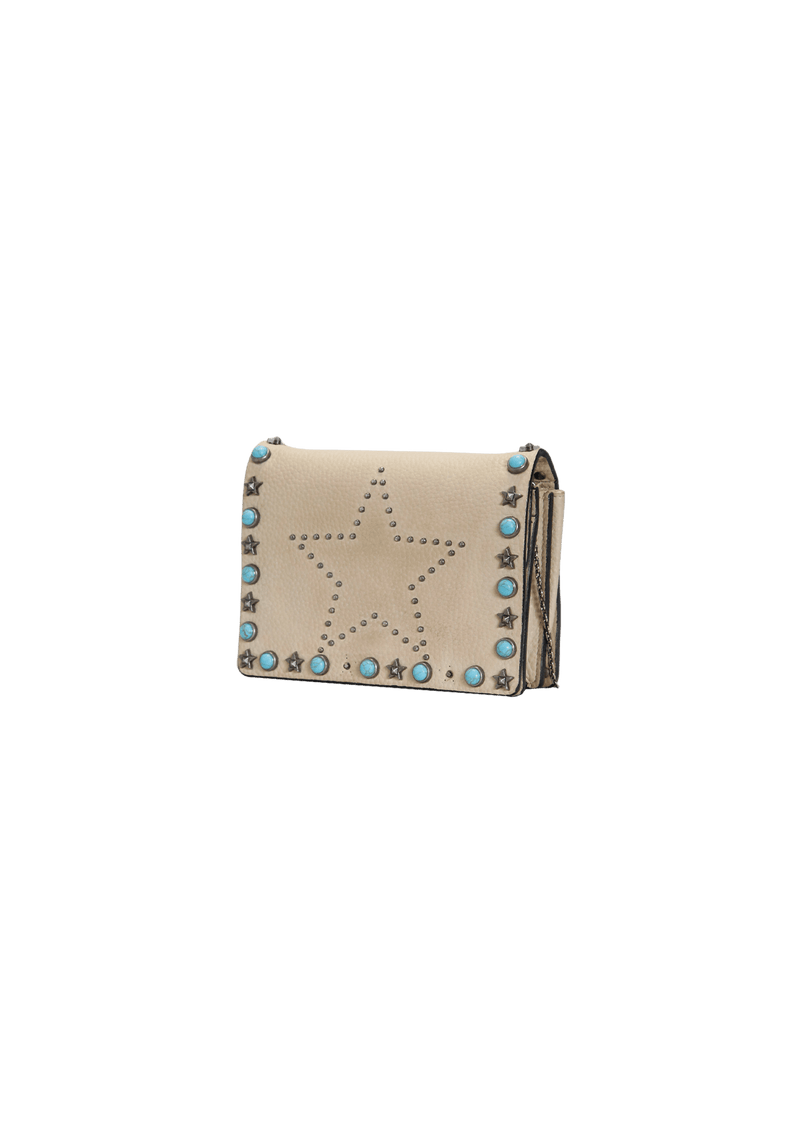 ROCKSTUD ROLLING STAR MINI BAG