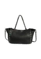 ROCKSTUD ROLLING TOTE BAG