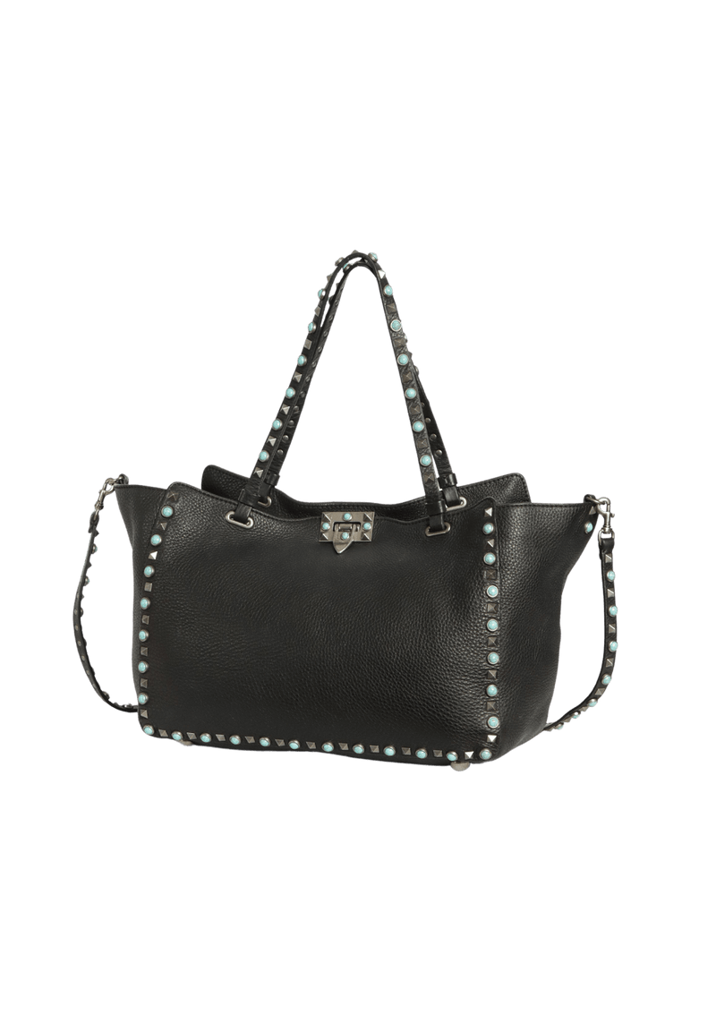 ROCKSTUD ROLLING TOTE BAG