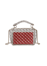 ROCKSTUD SPIKE PVC BAG