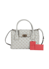 ROCKSTUD SPIKE SATCHEL BAG