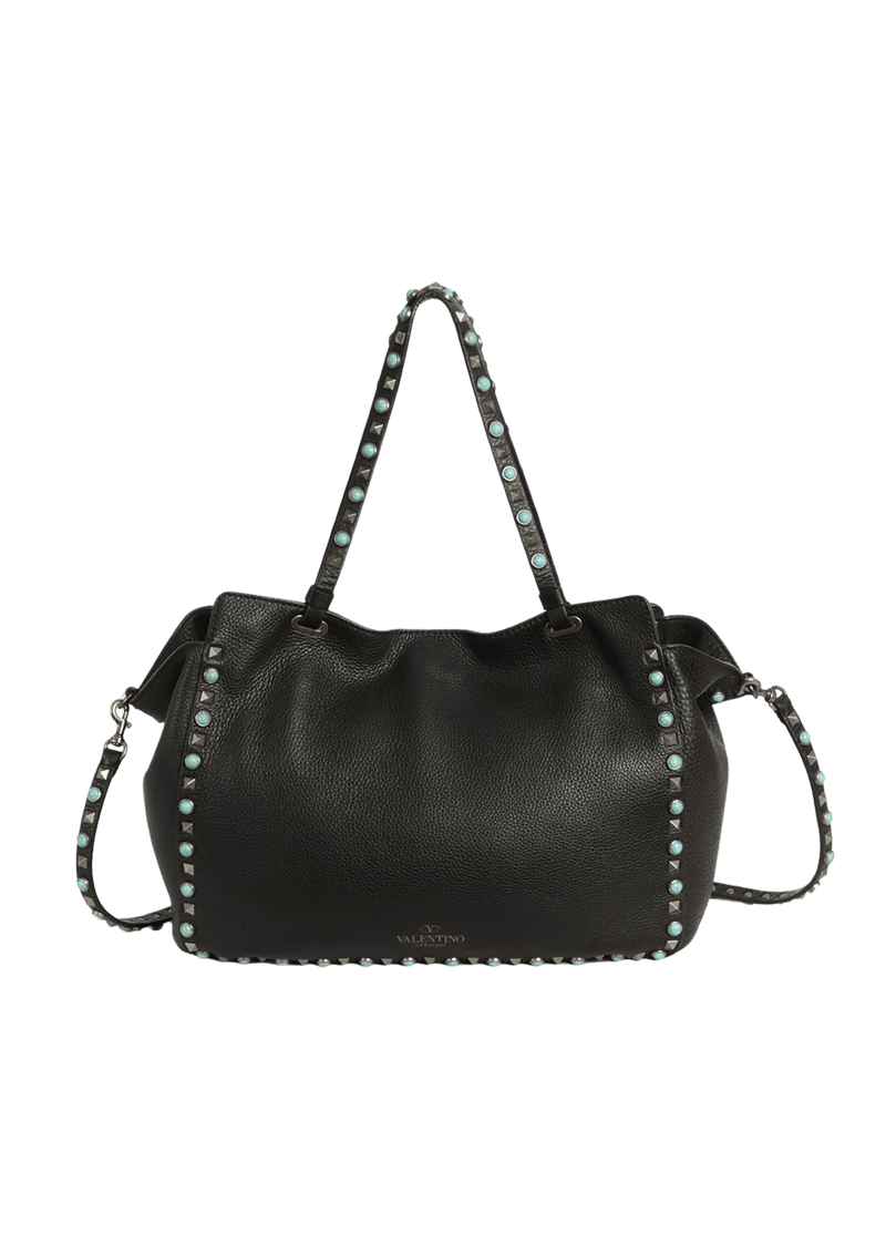 ROLLING ROCKSTUD TOTE