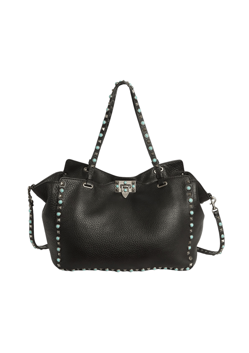 ROLLING ROCKSTUD TOTE