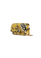 LEATHER CHAIN-LINK BAG