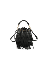 EMMANUELLE FRINGE BUCKET BAG