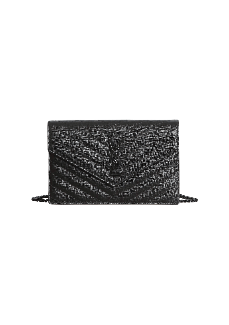 MONOGRAM CAVIAR CHAIN WALLET