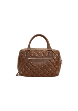 CHEVRE QUILTED MM SIENNA