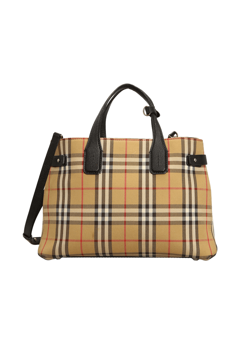 HAYMARKET CHECK TOTE