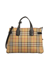 HAYMARKET CHECK TOTE