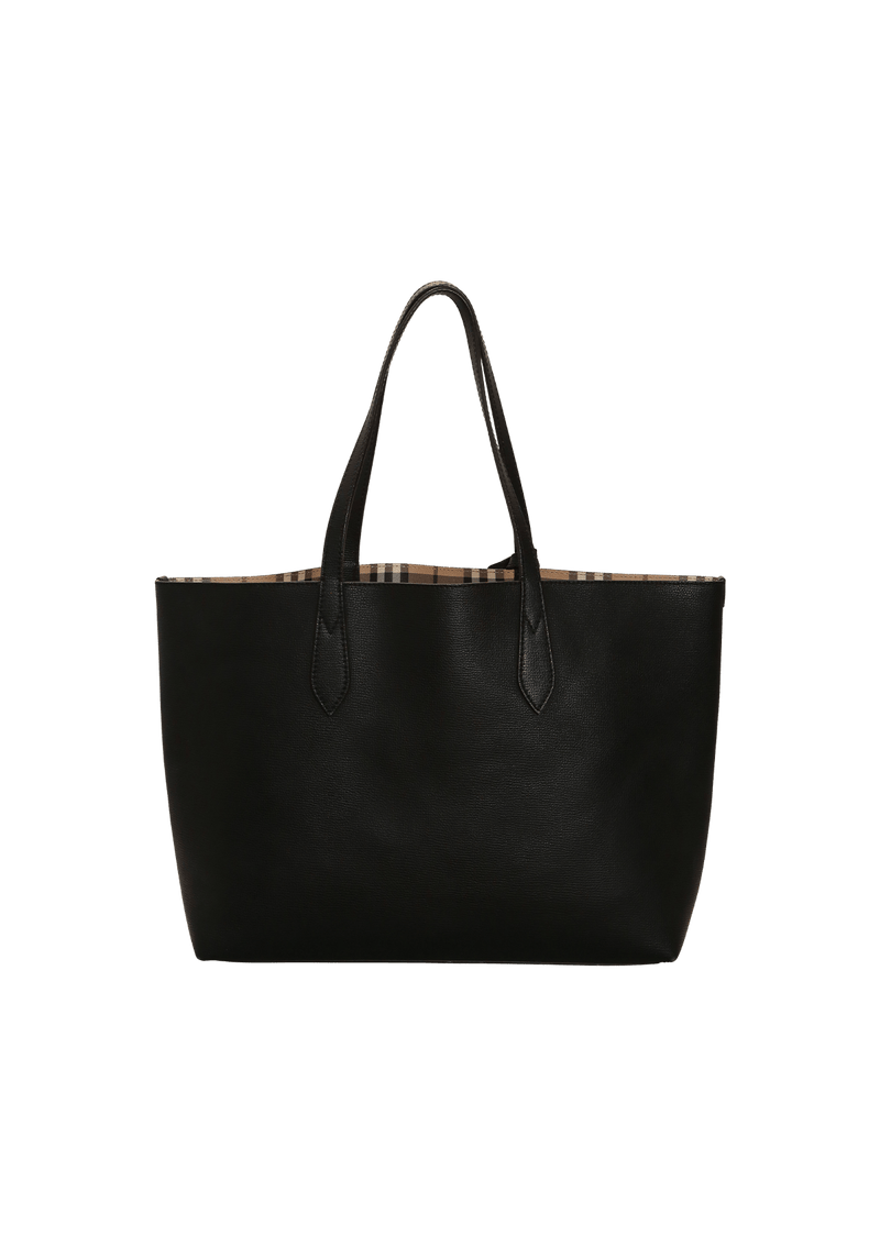 HAYMARKET CHECK TOTE