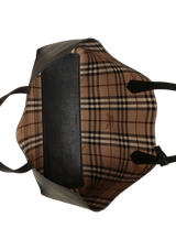 HAYMARKET CHECK TOTE