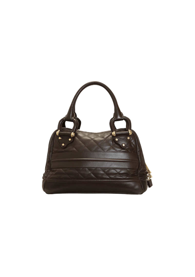 LEATHER HANDLE BAG