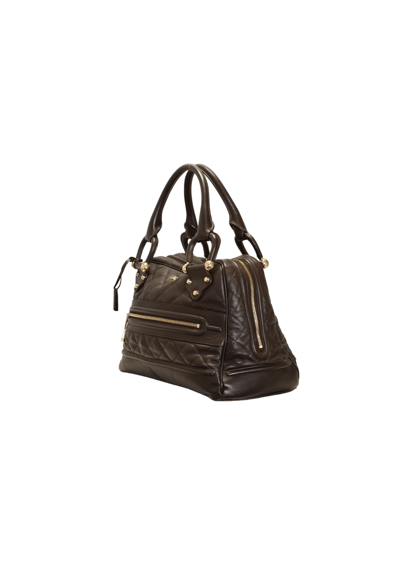 LEATHER HANDLE BAG