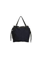 NYLON HOUSE CHECK BUCKLEIGH TOTE