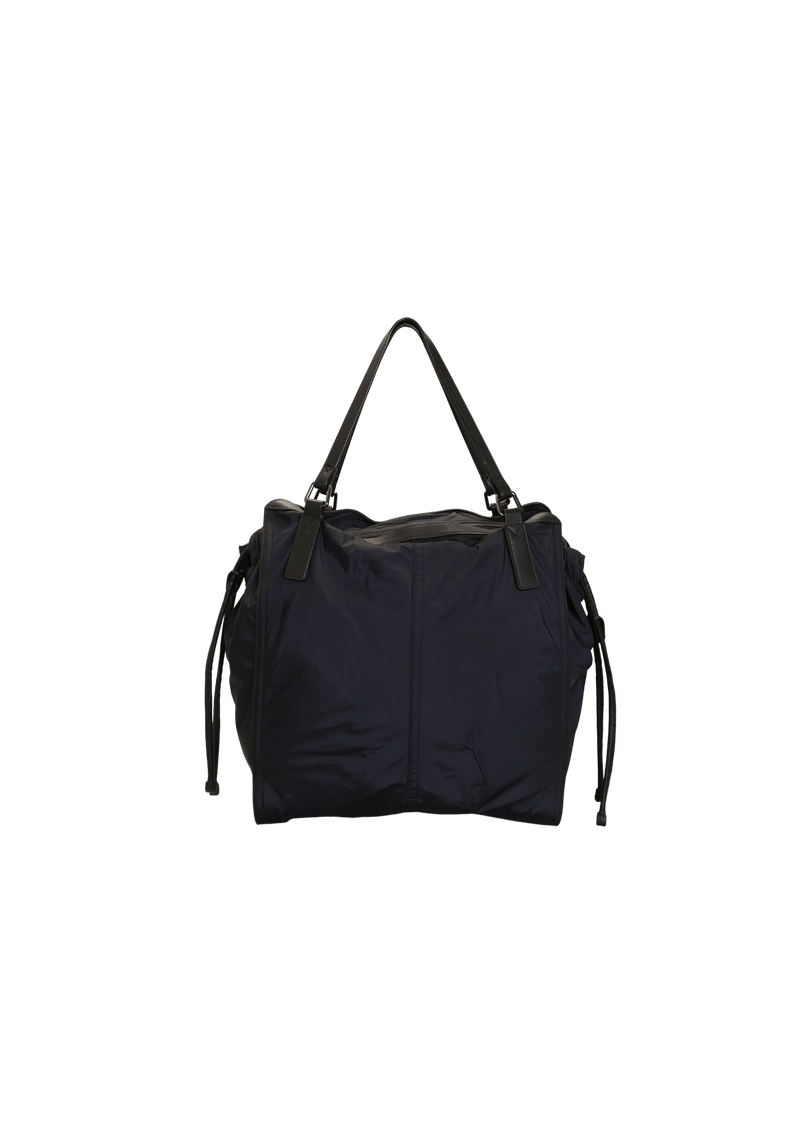 NYLON HOUSE CHECK BUCKLEIGH TOTE