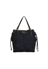 NYLON HOUSE CHECK BUCKLEIGH TOTE