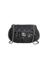 CHAIN AROUND FLAP BAG