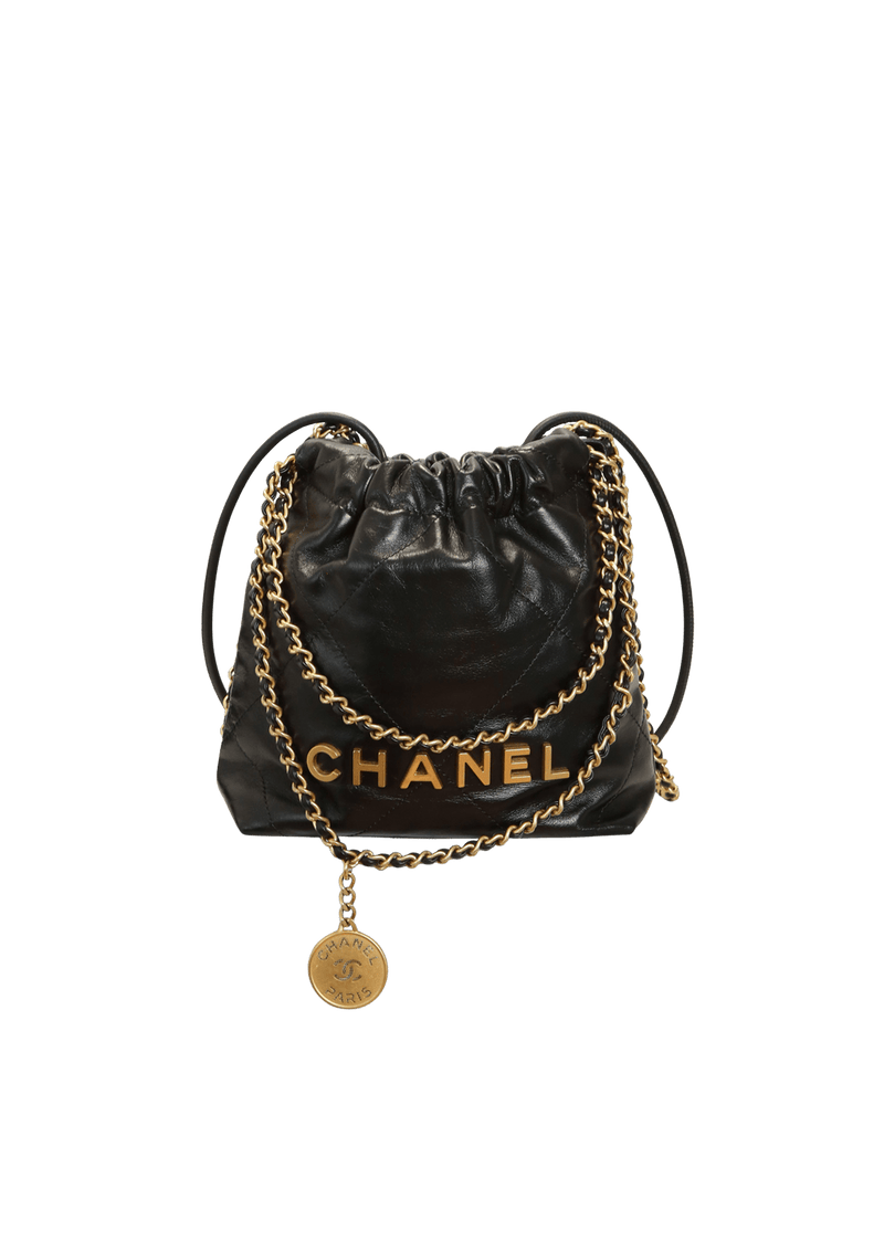 BOLSAS CHANEL CHANEL 22 MINI PRETO ORIGINAL – Gringa