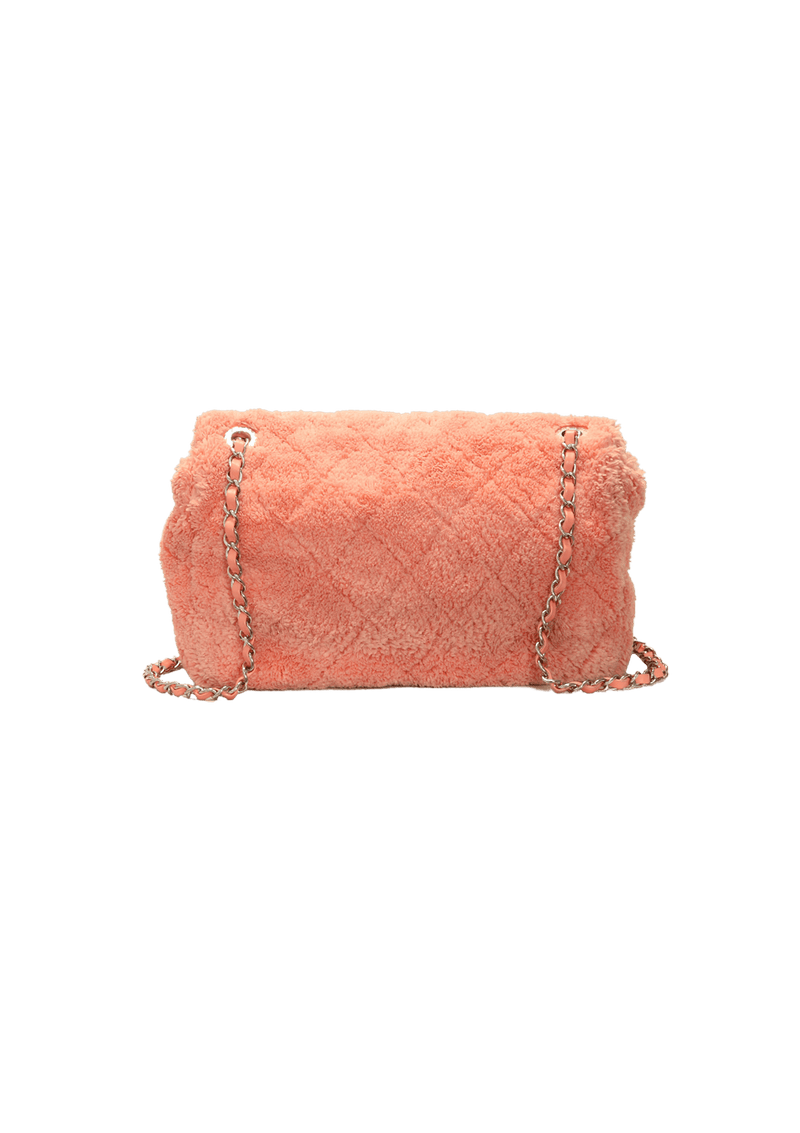 COCO BEACH FLAP BAG TERRYCLOTH