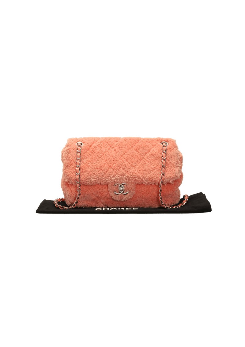 COCO BEACH FLAP BAG TERRYCLOTH