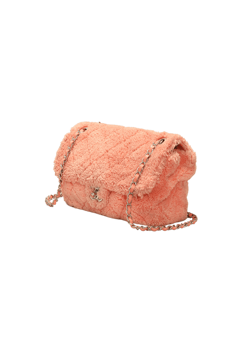 COCO BEACH FLAP BAG TERRYCLOTH