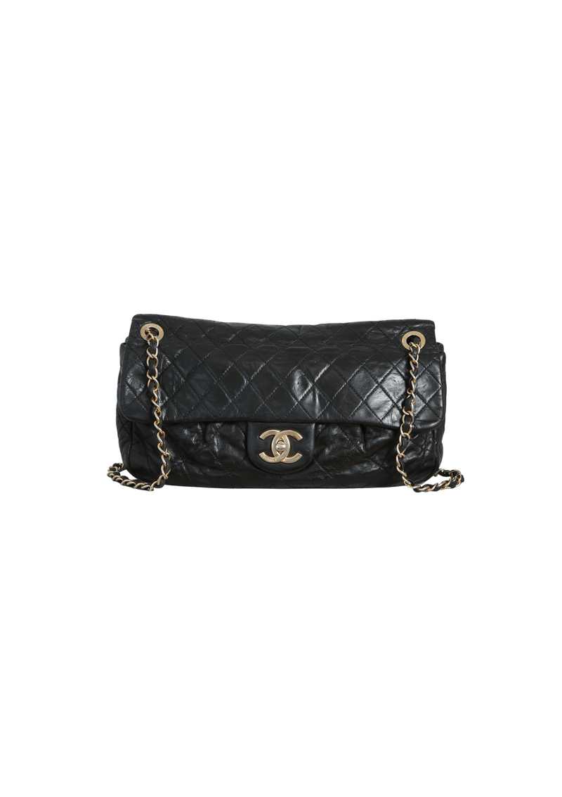 COCO PLEATS FLAP BAG