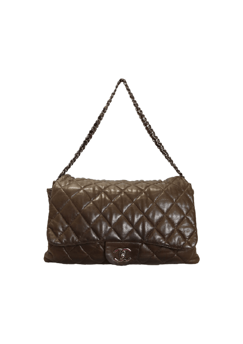 MEDIUM 3 ACCORDION FLAP LAMBSKIN