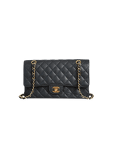 MEDIUM CLASSIC DOUBLE FLAP BAG CAVIAR