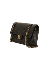 MEDIUM CLASSIC DOUBLE FLAP LAMBSKIN