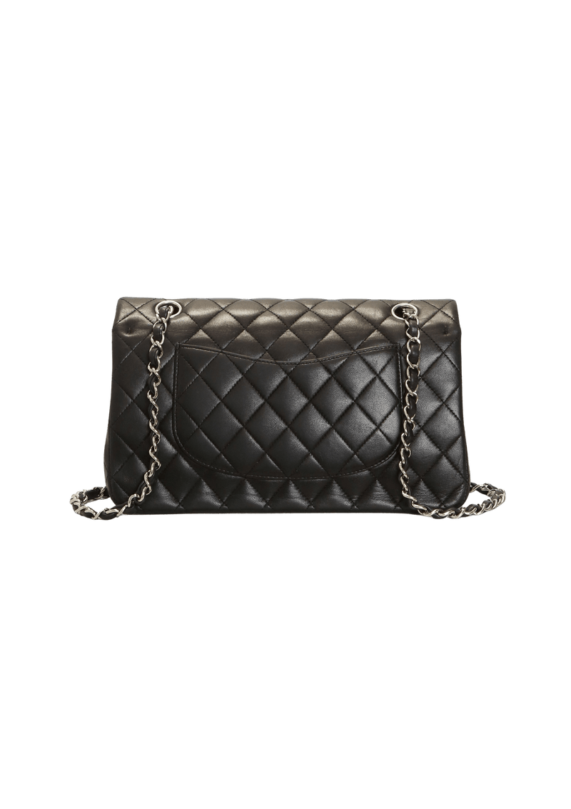 MEDIUM CLASSIC DOUBLE FLAP LAMBSKIN