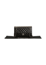 MEDIUM CLASSIC DOUBLE FLAP LAMBSKIN