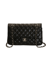 MEDIUM CLASSIC DOUBLE FLAP LAMBSKIN