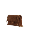 MEDIUM CLASSIC DOUBLE FLAP SUEDE