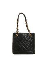 PETITE SHOPPING TOTE CAVIAR