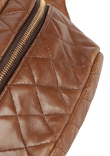 QUILTED CHAIN BELT BAG