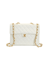 VINTAGE JUMBO SQUARE FLAP BAG CAVIAR