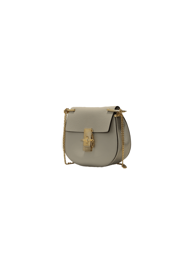 BOLSA CHLOÉ MINI DREW BAG CINZA ORIGINAL – Gringa