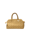 CANNAGE STITCHED TOP HANDLE BAG