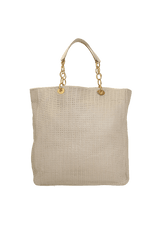 LADY DIOR WOVEN SOFT TOTE