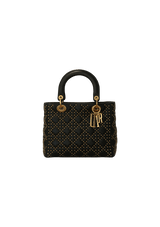 STUDDED SUPPLE LADY DIOR MEDIUM