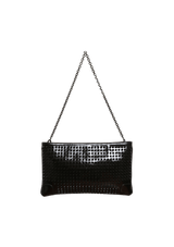 PATENT LEATHER SPIKES BAG