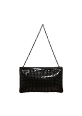 PATENT LEATHER SPIKES BAG