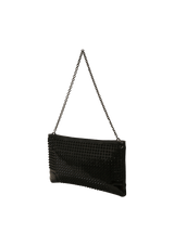 PATENT LEATHER SPIKES BAG