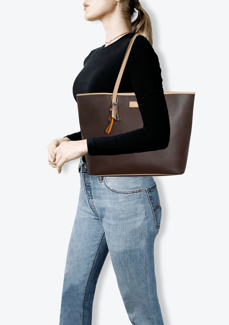 LEATHER TOTE BAG